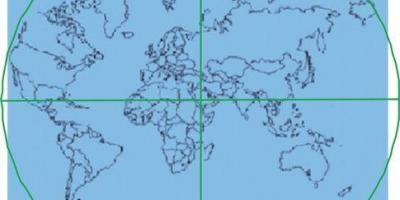 Kort af Kabaen er i centrum i verden 